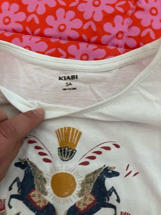 Lote 2 camisetas niña 5 años