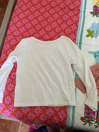 Lote 2 camisetas niña 5 años