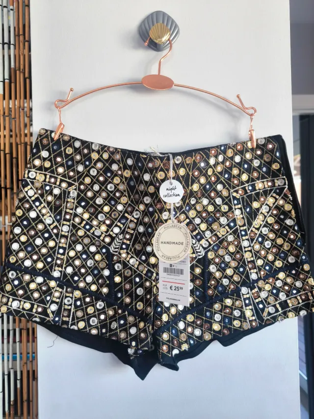Shorts Pull&Bear bordados S