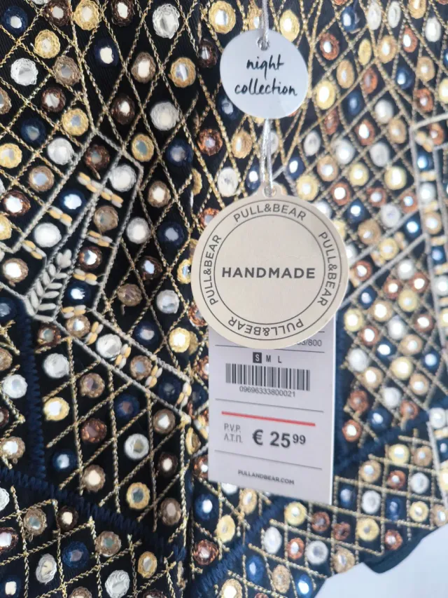 Shorts Pull&Bear bordados S