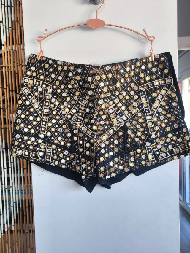 Shorts Pull&Bear bordados S
