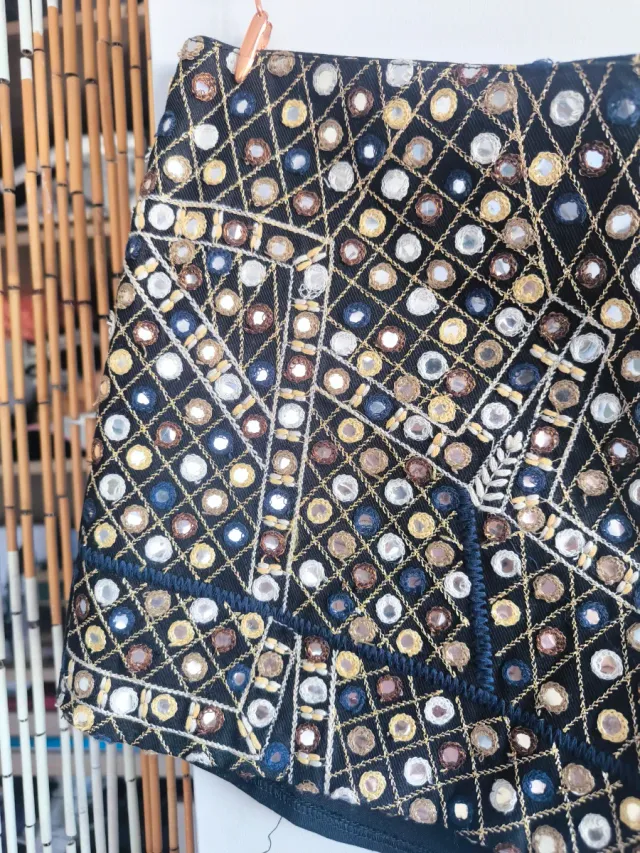 Shorts Pull&Bear bordados S