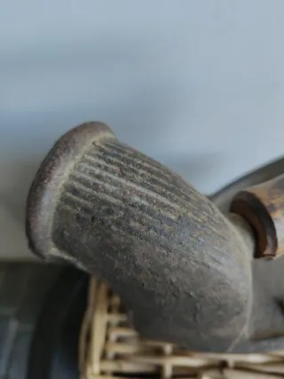 Plancha antigua de hierro