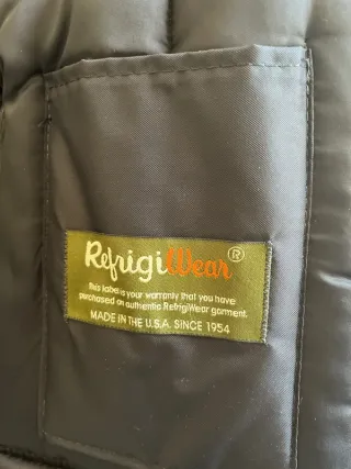 Refrigiwear Parka Gialla Taglia XS Nuova