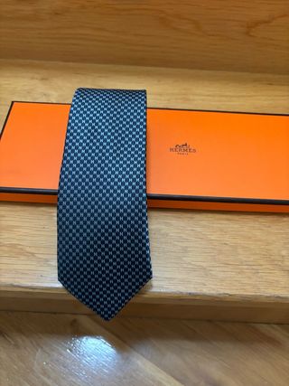 Corbata Hermes Azul