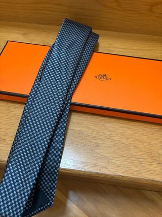 Corbata Hermes Azul