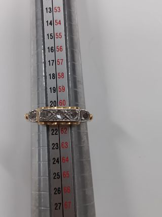 Anillo Oro 18k con Brillantes