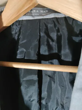 Saco de traje Zara hombre gris