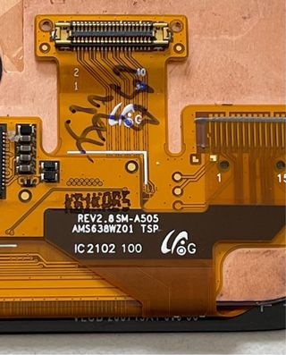 Schermo AMOLED originale Samsung A50 SM-A505F