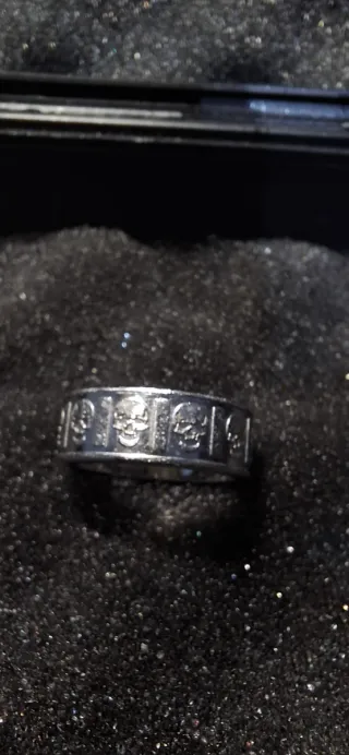 Anillo Plata Calaveras