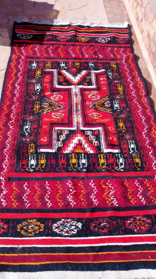 Tappeto tribale in lana