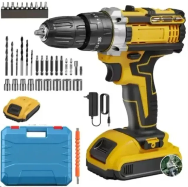 Cacciavite elettrico senza fili con accessori