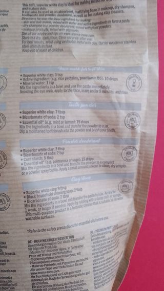 Aroma Zone Argilla Bianca Surfina 250g