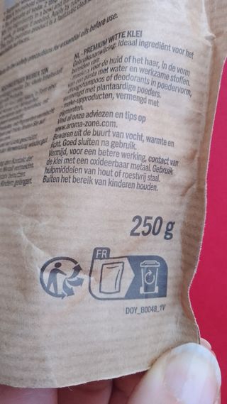 Aroma Zone Argilla Bianca Surfina 250g