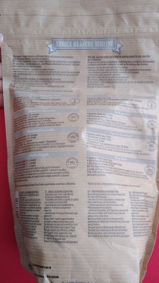 Aroma Zone Argilla Bianca Surfina 250g