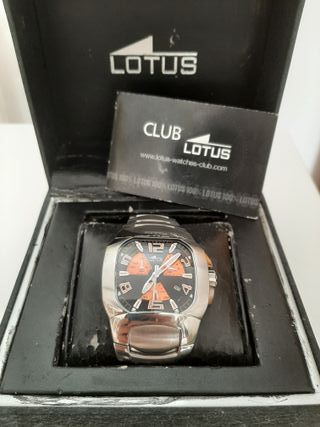 Reloj Lotus 15501/7 Negro Naranja