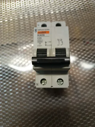 Interruptor Magnetotérmico Merlin Gerin K60N