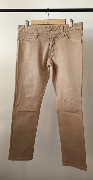 Vaqueros hombre Dsquared2 beige Talla 46 M