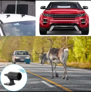 2 Repelentes Ultrasónicos Coche Animales