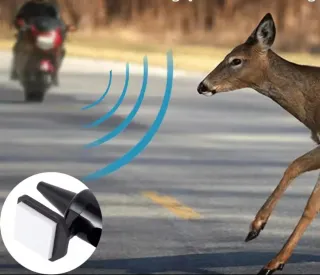 2 Repelentes Ultrasónicos Coche Animales