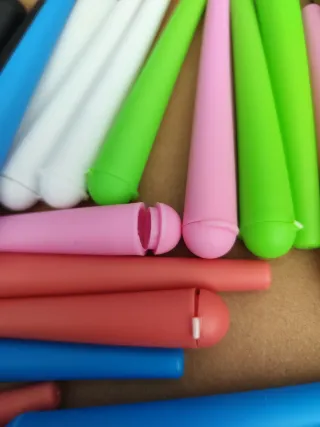 Conos de transporte de colores