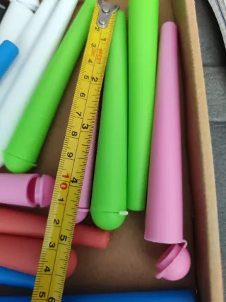 Conos de transporte de colores