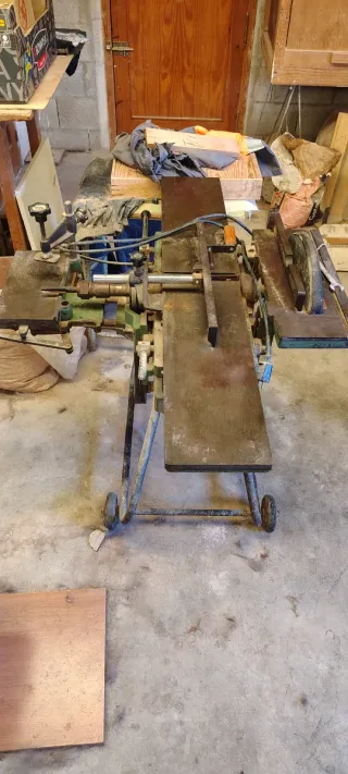 Conjunto de maquinaria de carpintería