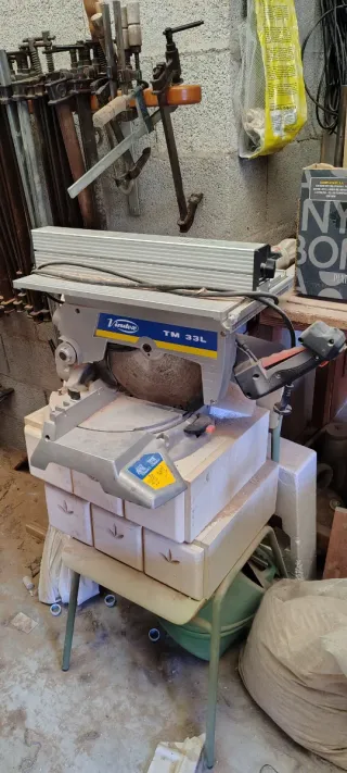 Conjunto de maquinaria de carpintería