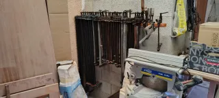 Conjunto de maquinaria de carpintería