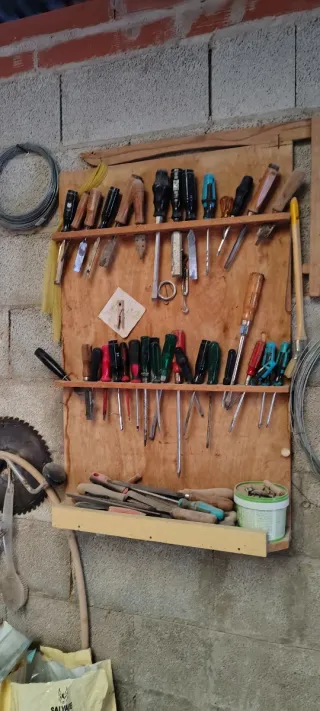 Conjunto de maquinaria de carpintería