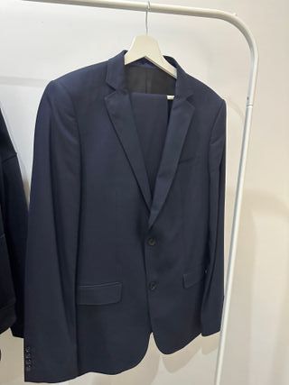 Traje Zara Hombre Azul