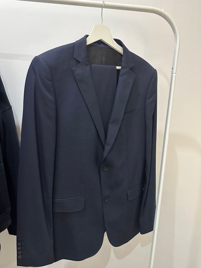 Traje Zara Hombre Azul