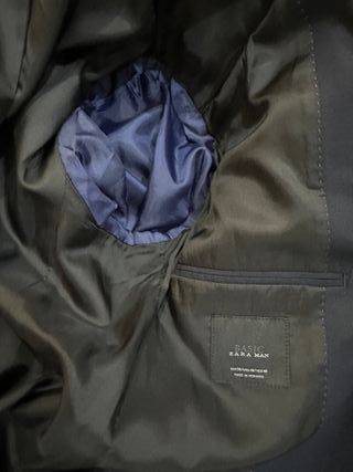 Traje Zara Hombre Azul