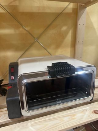Mini Horno Moulinex Blanco y Cromado