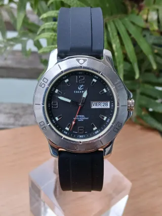 Reloj Calypso Acero Cuarzo Sumergible 10ATM