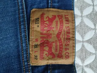 Pantalón Levis 511 W31 L32 Azul