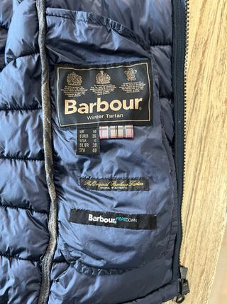 Chaqueta Barbour Azul Mujer