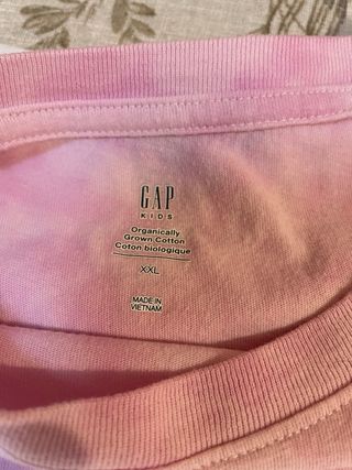 Camiseta GAP rosa tie-dye