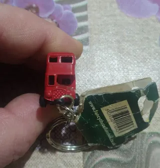 LLAVERO AUTOBÚS LONDRES AÑOS 90