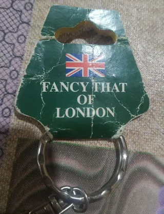 LLAVERO AUTOBÚS LONDRES AÑOS 90