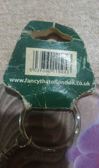 LLAVERO AUTOBÚS LONDRES AÑOS 90