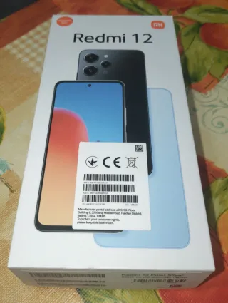 Xiaomi Redmi 12 256GB Nero