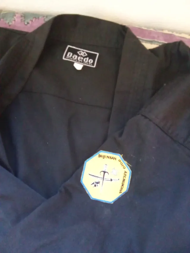 Chaqueta Kárate Daedo Negra