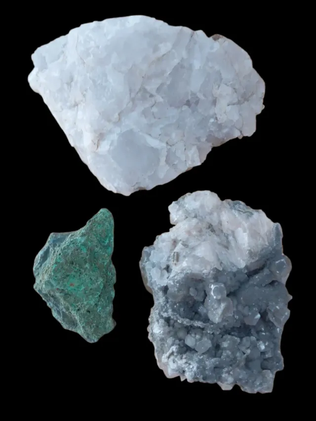 Lotto 3 Minerali Naturali