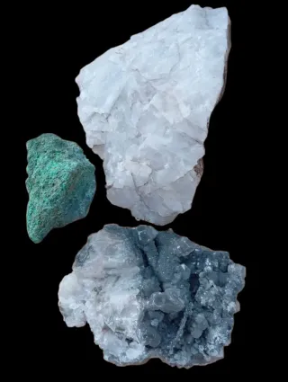 Lotto 3 Minerali Naturali