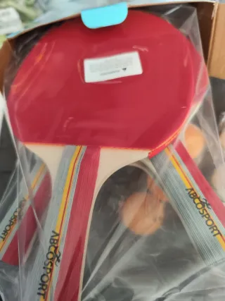 Set 4 Raquetas Ping Pong y 6 Bolas