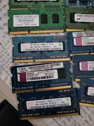 10x RAM ddr2 Notebook 1GB Vari Modelli