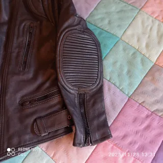 Cazadora cuero ECHTES mujer negra