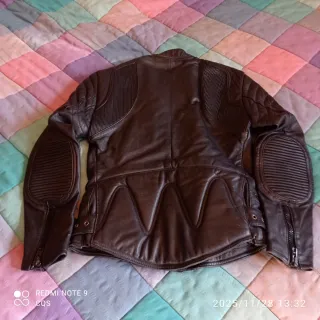 Cazadora cuero ECHTES mujer negra