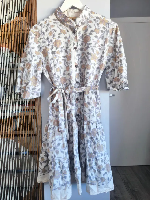 Vestido DINDIA floral talla S-L